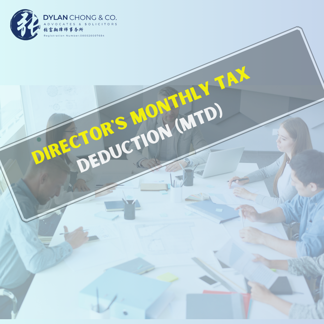 Director's Monthly Tax Deduction